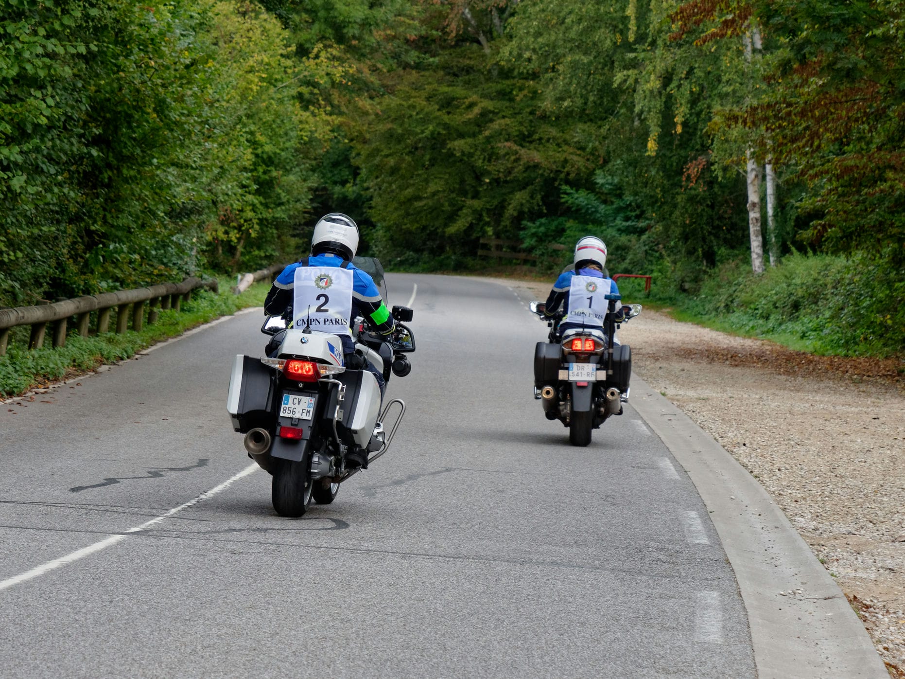 Finale des rallyes Motocyclistes de la Police Nationale 2023